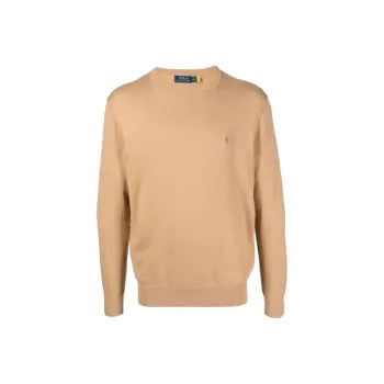 Polo Ralph Lauren Embroidered logo Cotton cashmere Blend Jumper