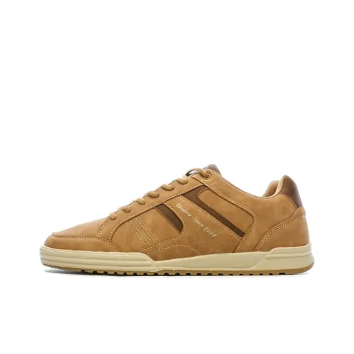 Umbro Jade Anti Slip Wear Resistant Low Top Skateboard Shoes Men's Brown