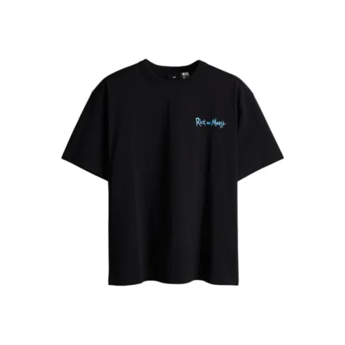 H&M T-Shirt Men's Black/ Rick And Morty