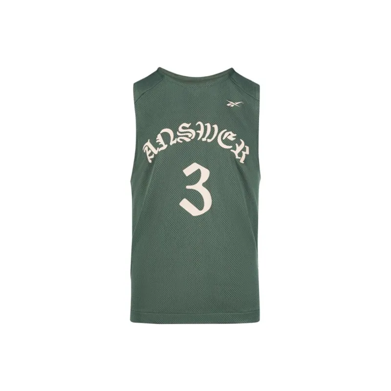 Reebok Tank Tops Men's Army Green-0