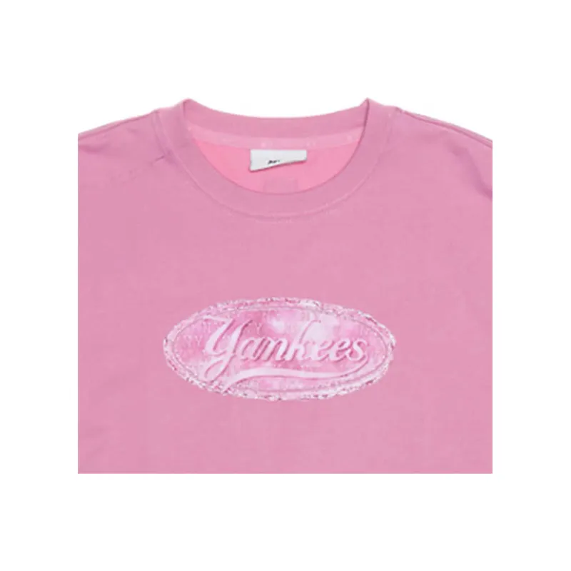 MLB New York Yankees SS25 T Shirt Women's Pink-2