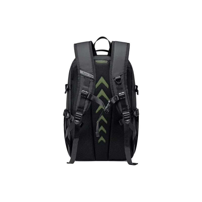 Super Five Polyester Backpack Men's Multicolor-2