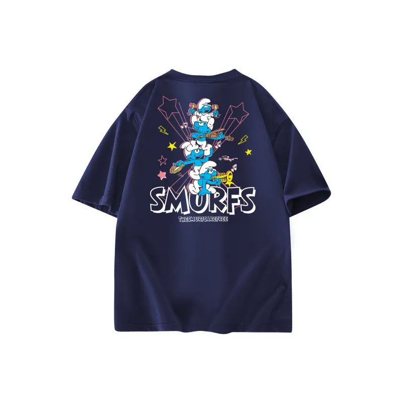 The Smurfs T Shirts Unisex-18
