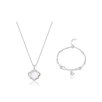 Kelanxi Mother Of Pearl Necklaces Women's