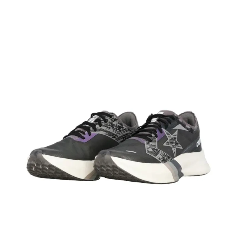 Converse CONS RUNREVOLVE Cushioning, Wear Resistant Low Top Casual Running Shoes Unisex Black-2