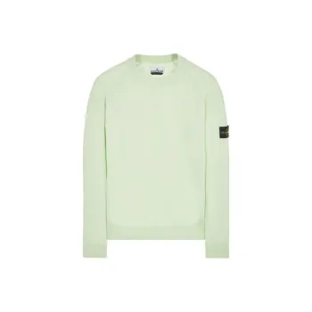 STONE ISLAND Sweaters Men Light Green