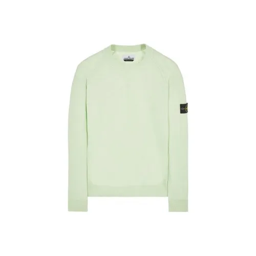 STONE ISLAND Sweaters Men Light Green