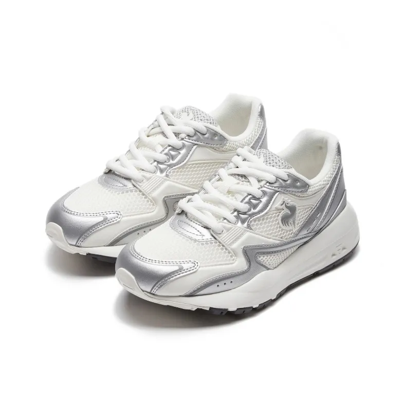 Le Coq Sportif LCS R890 Cushioning, Abrasion Resistant, And Resilient Properties Low Top Running Shoes Unisex White-2