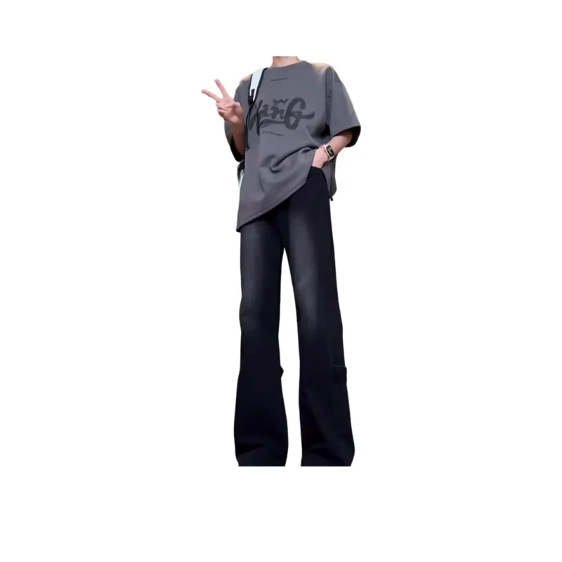 WELTER EXPERIMENT Classic Jeans Style Men's Yellow Mud And Black-6