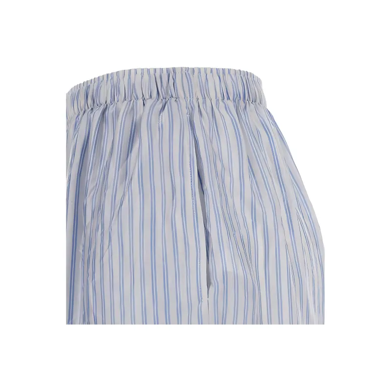 Balenciaga Striped Elastic Waist Pants-3