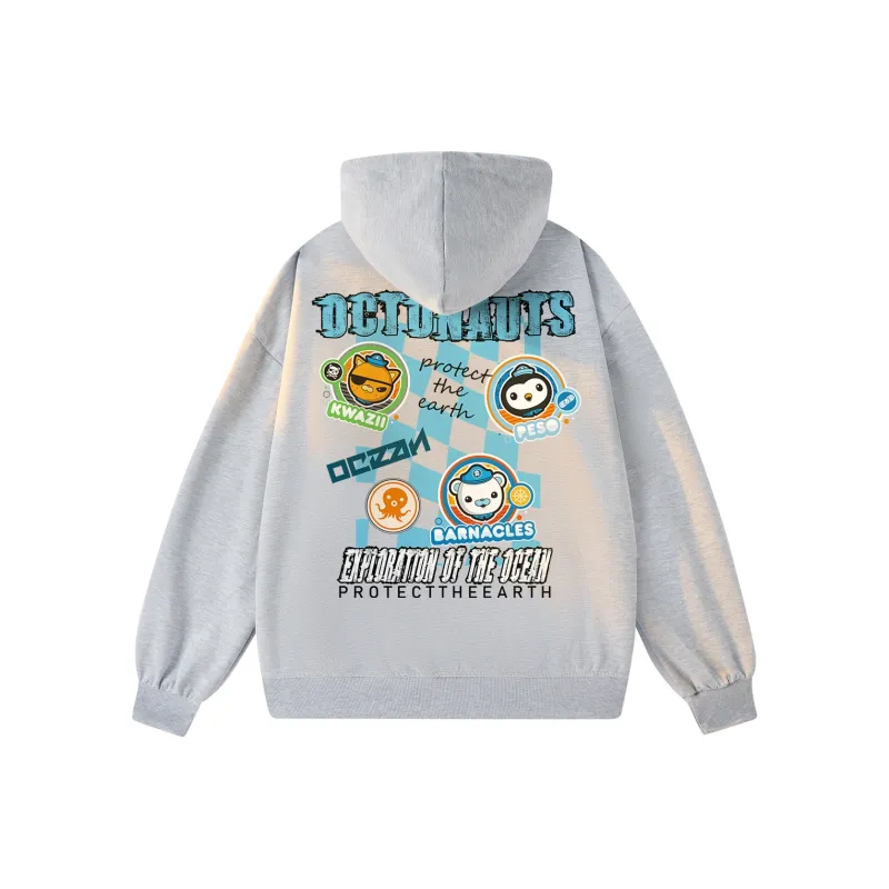 Small Columns Under The Sea Hoodie Unisex-14