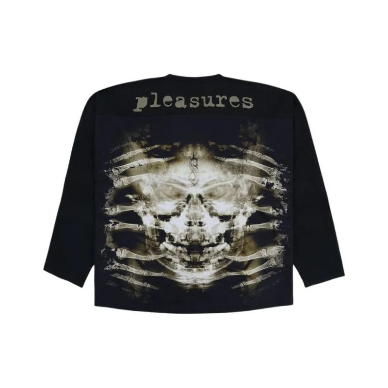 PLEASURES X Slipknot X Ray Hockey Jersey-1