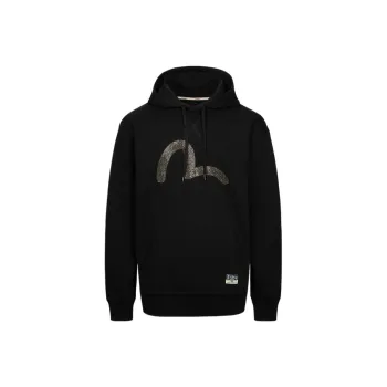 EVISU 2024 Fall And Winter Sweatshirt Men Black