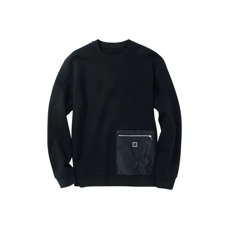 Mr.Bu Sweatshirt Men's Piano Black-0