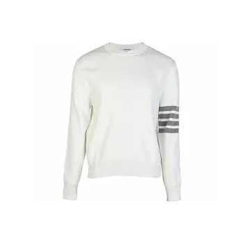THOM BROWNE 4 Bar Crewneck Jumper