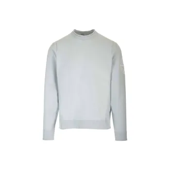STONE ISLAND Compass Embroidered Knitted Jumper
