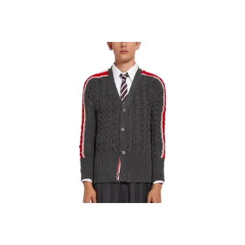 THOM BROWNE Sweaters Men Gray
