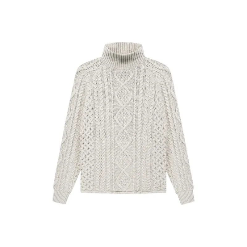 Fear Of God Essentials Cable Knit Turtleneck-0