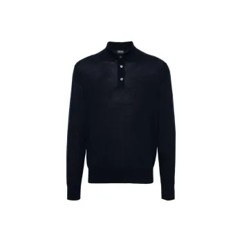 Ermenegildo Zegna Wool Polo Shirt