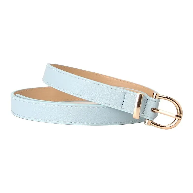JEANSWEST PU Leather Belts Women's 2CM-11