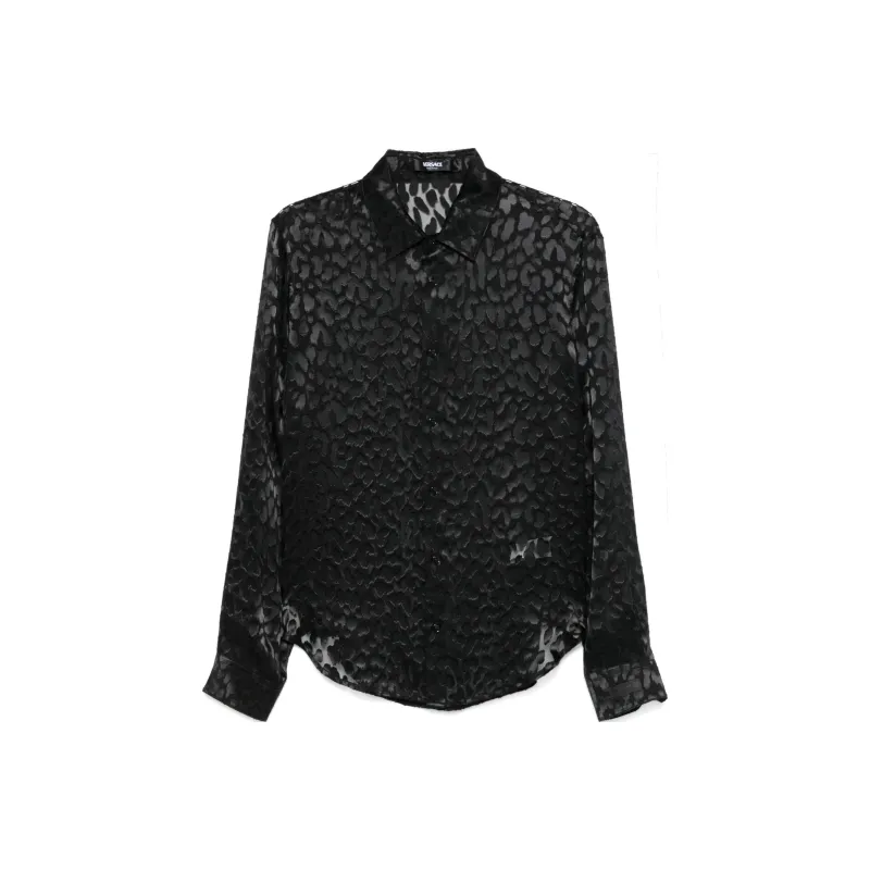 VERSACE Leopard print Shirt-0