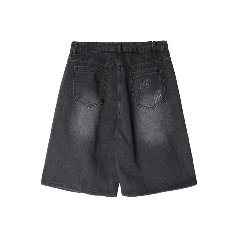 AMBER LIGHT Denim Shorts Unisex-6