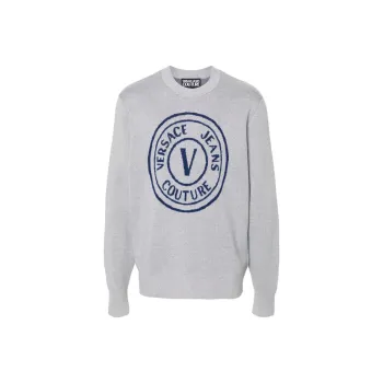 VERSACE JEANS COUTURE V Emblem Sweater