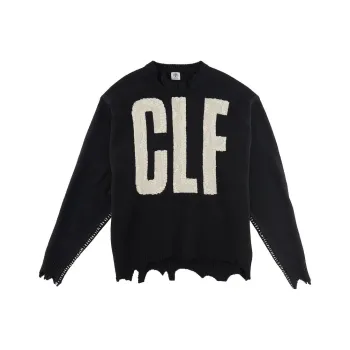 SAINT Mxxxxxx X Vlone Clf Knit Sweater