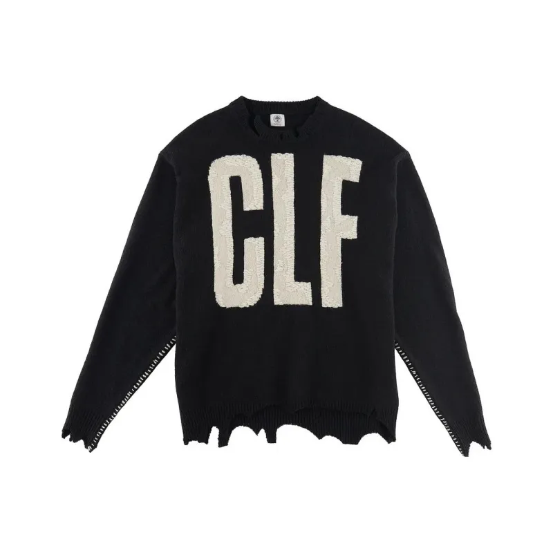 SAINT Mxxxxxx X Vlone Clf Knit Sweater-0