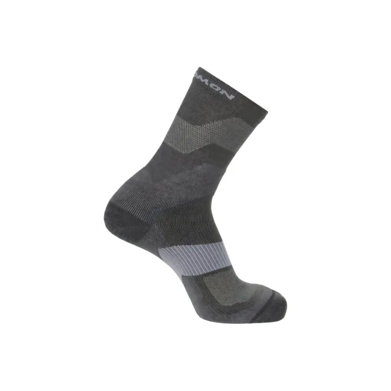 SALOMON X ULTRA Mid Calf Socks Unisex 1 Pack Gray-1