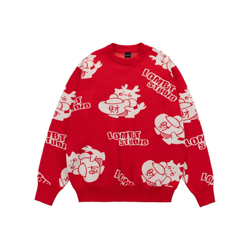 LOMBT Autumn And Winter Season Sweater Unisex-5