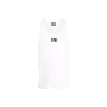 Vetements Tank Tops Men White