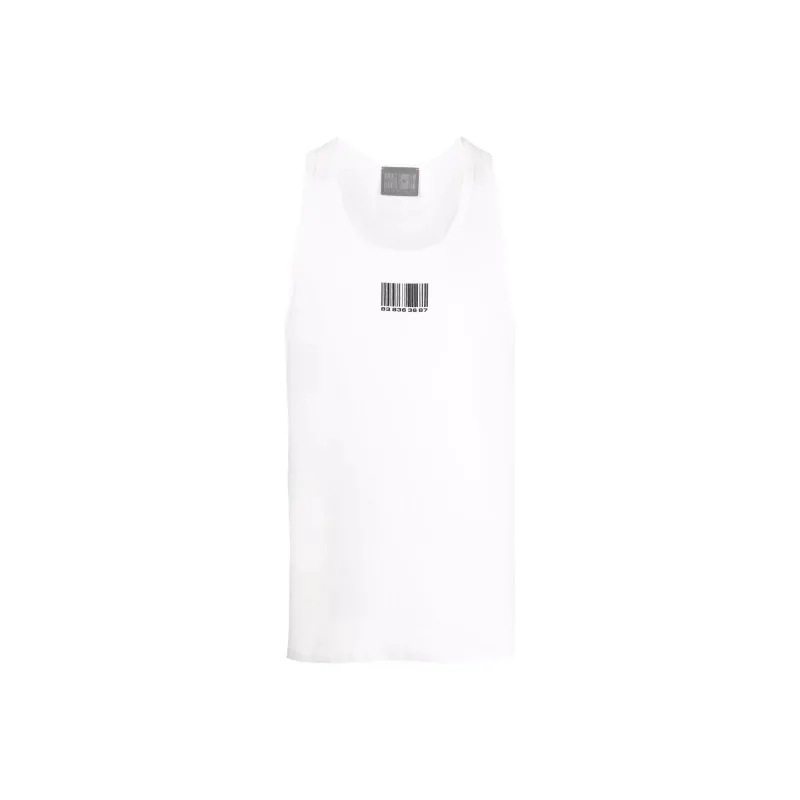 Vetements Tank Tops Men White-0