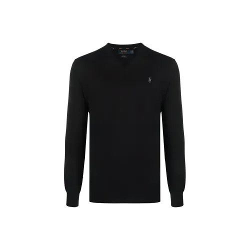 Polo Ralph Lauren Logo Embroidered Knitted Jumper