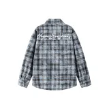 Gray Plaid Tie-Dye