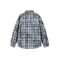 Gray Plaid Tie-Dye