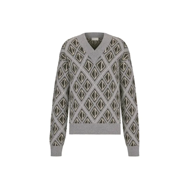 DIOR X Cactus Jack Sweater With Cd Diamond Motif-0