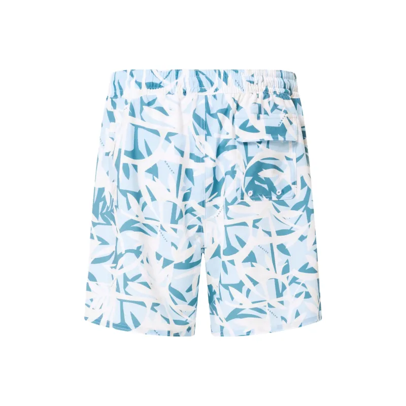 Oakley Canary Palms Rc 18' Beachshort Beach Shorts Men's Coral Reef Cream-1