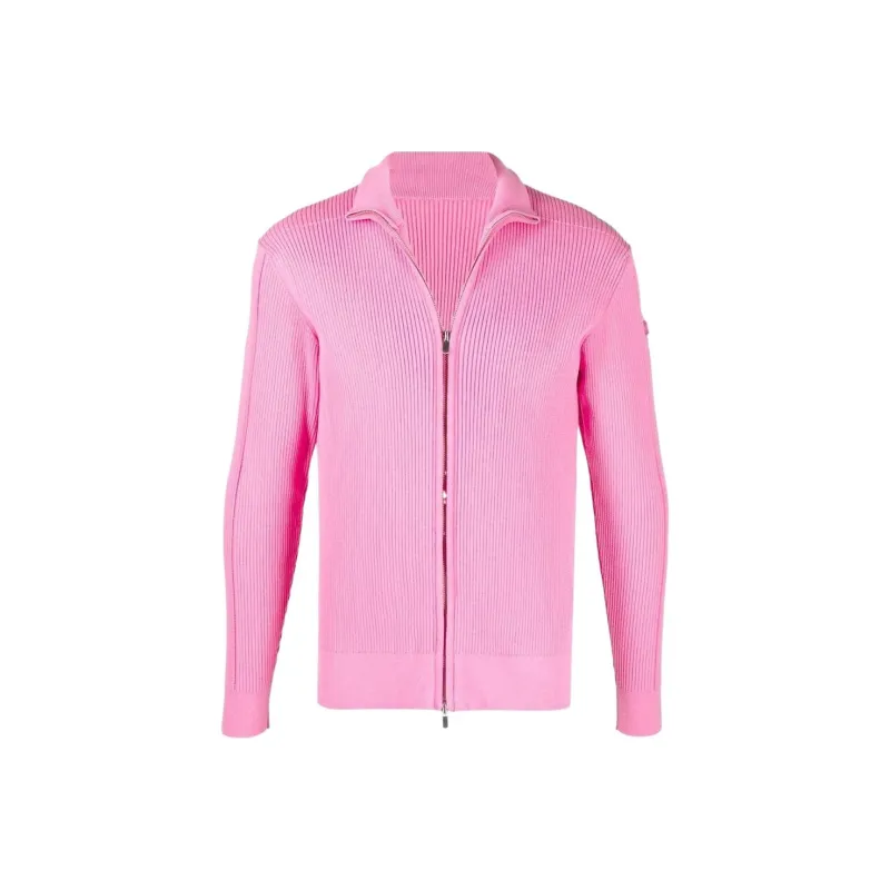 Jacquemus Le Gilet Frescu Zip Up Ribbed Sweater-0