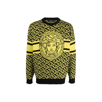 VERSACE Medusa Monogram Crewneck