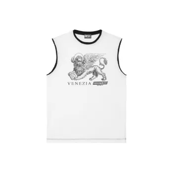 DIESEL Tank Tops Men White