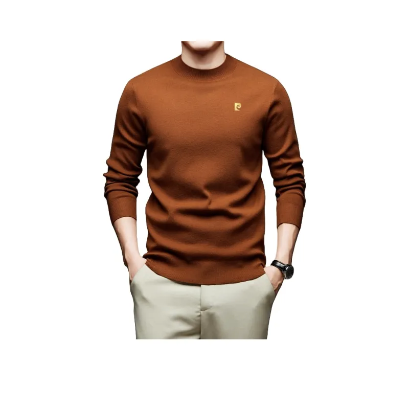PIERRE CARDIN Sweater Men's Light Tea Brown-13