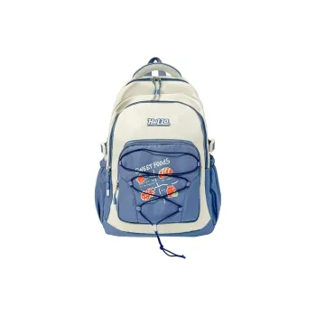 Single Warehouse Composite Cloth Backpack Unisex Multicolor