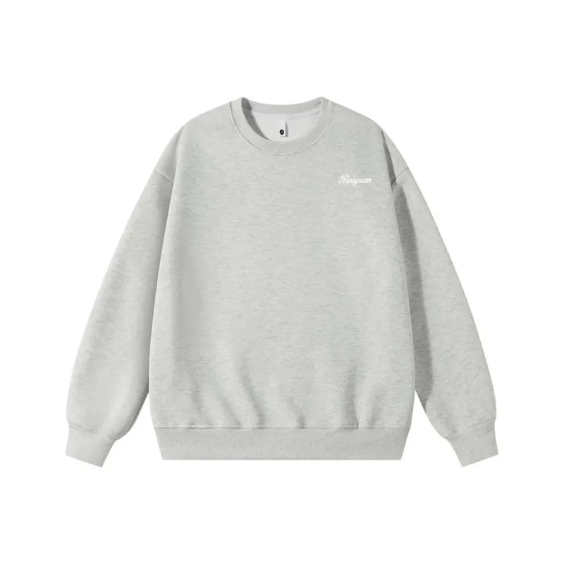 BaiYuan Trousers Sweatshirt Unisex Black-2