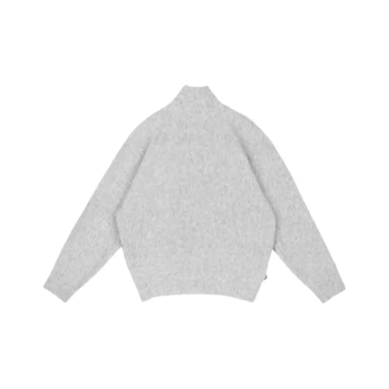 MYSAMESAME Sweaters Unisex Gray In Stock-4