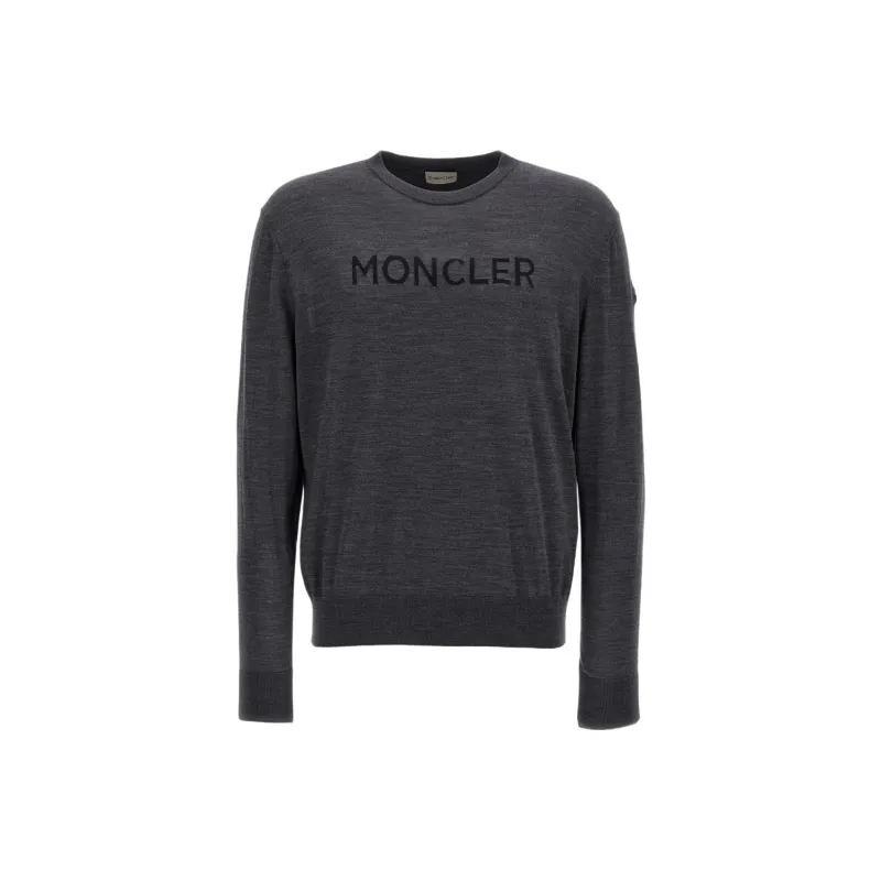 Moncler Logo Patch Knitted Jumper-0