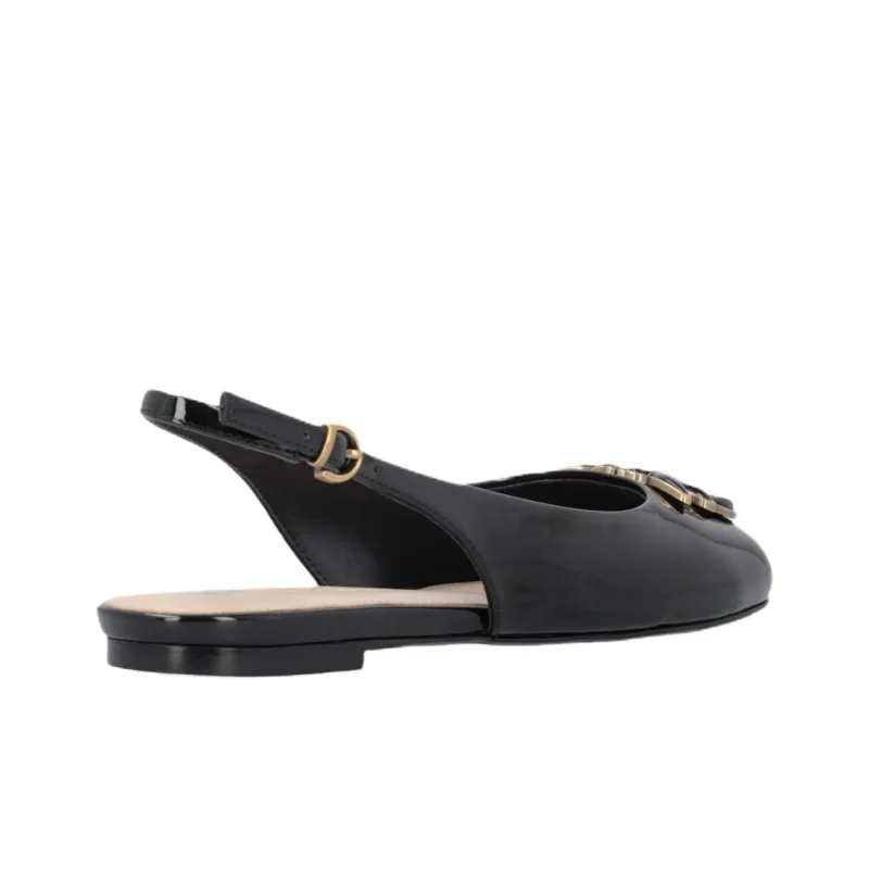 PINKO Slingback Casual Single Shoes Women's Black-3