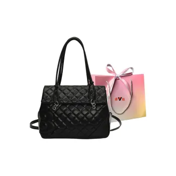 Yalu PU Backpack Shoulder Bag Women's Black/Silver/Yellow/White