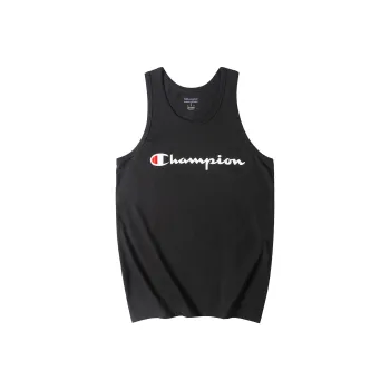 Champion Tank Tops Unisex Black
