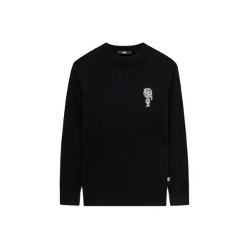 KARL LAGERFELD FW23 Sweater Men's Black